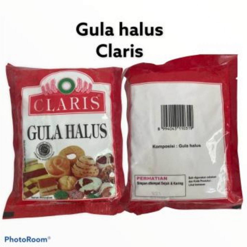 Gula halus claris 250gr/gula halus/gula halus claris kue/gula kue/ cod