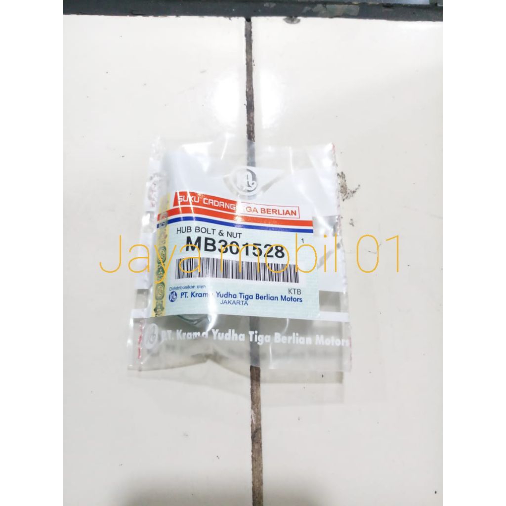 bolt hub roda mur Mitsubishi colt L300 bensin diesel ori