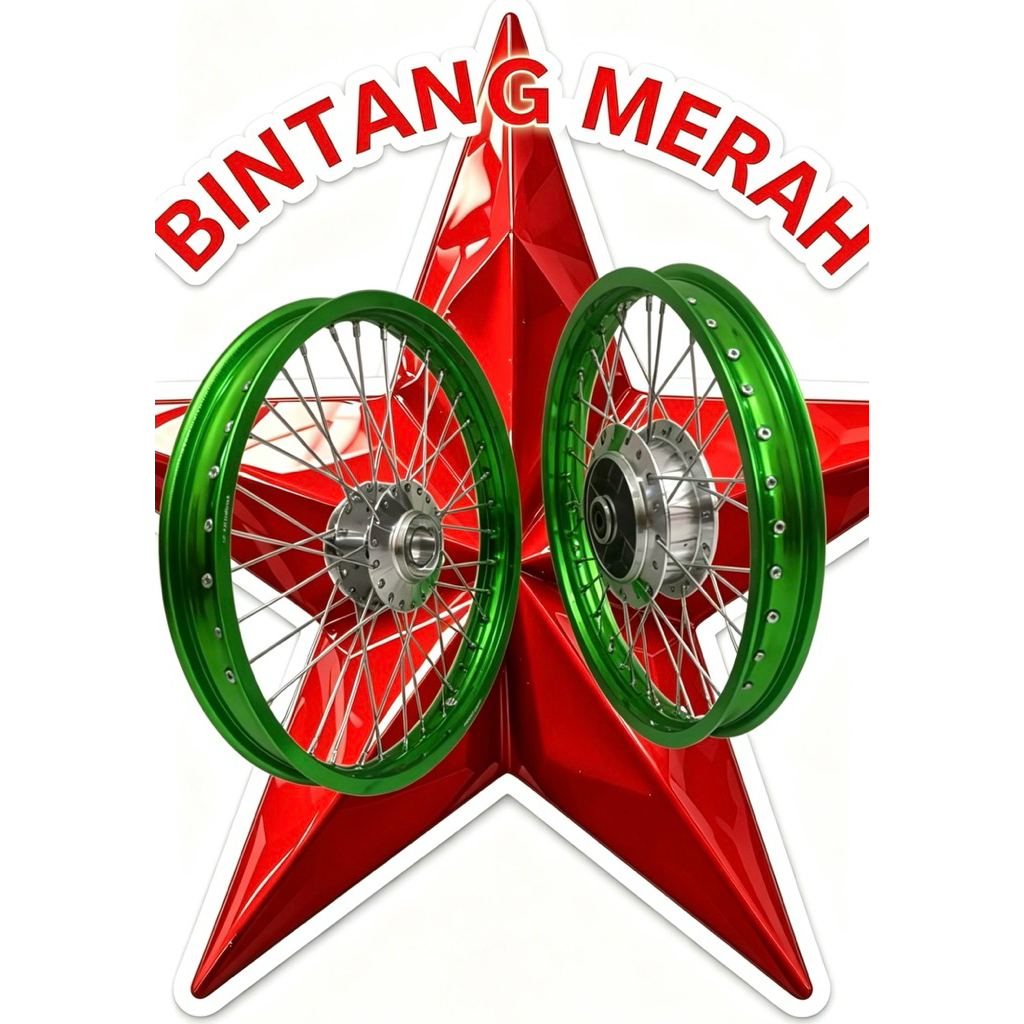 paketan Velg JariJari Ruji lidi Ring17 140 160 Jupiter Z/Vega ZR/ vega R new/Jupiter Mx Old/ Force1/
