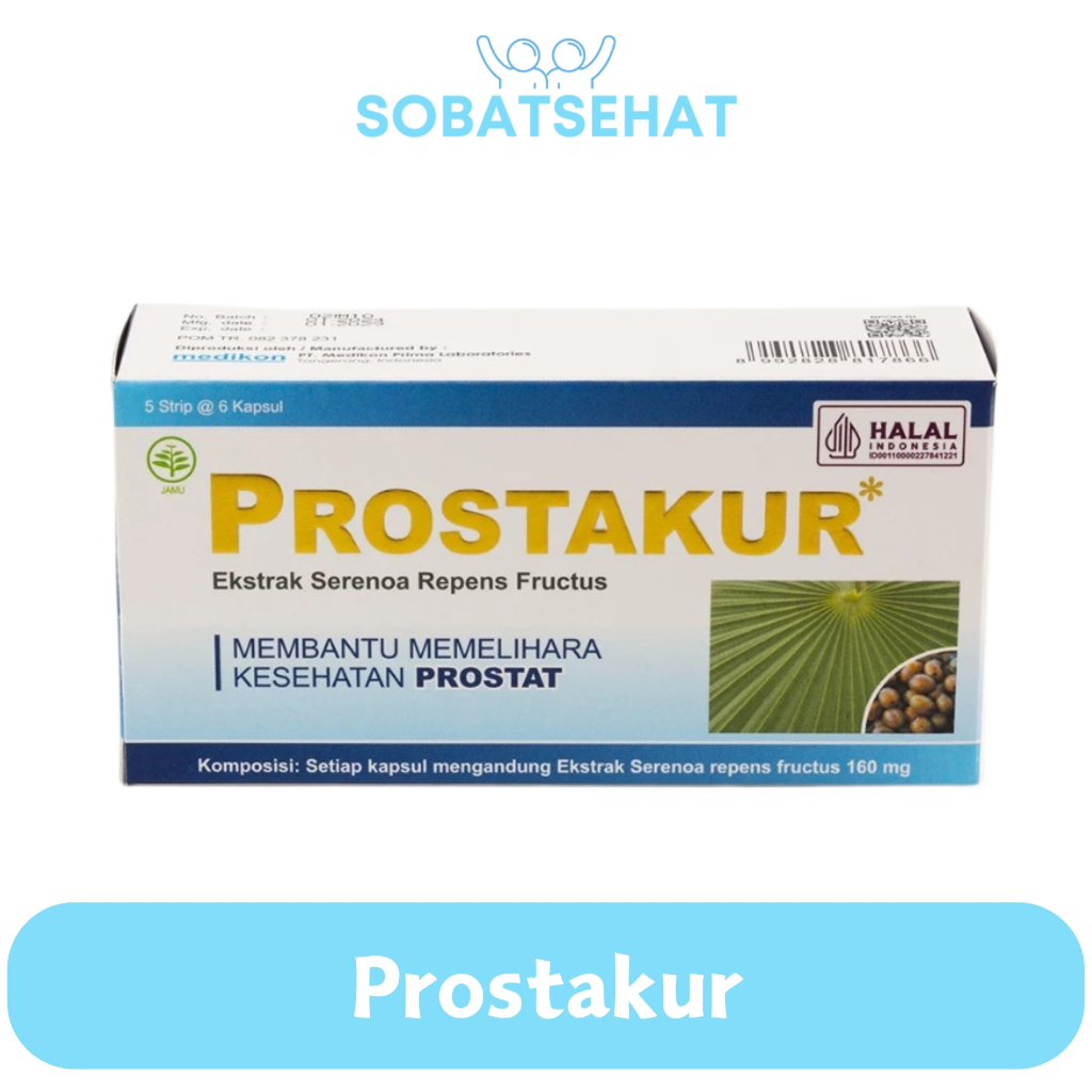 Prostakur Isi 30 Kapsul Obat Prostat