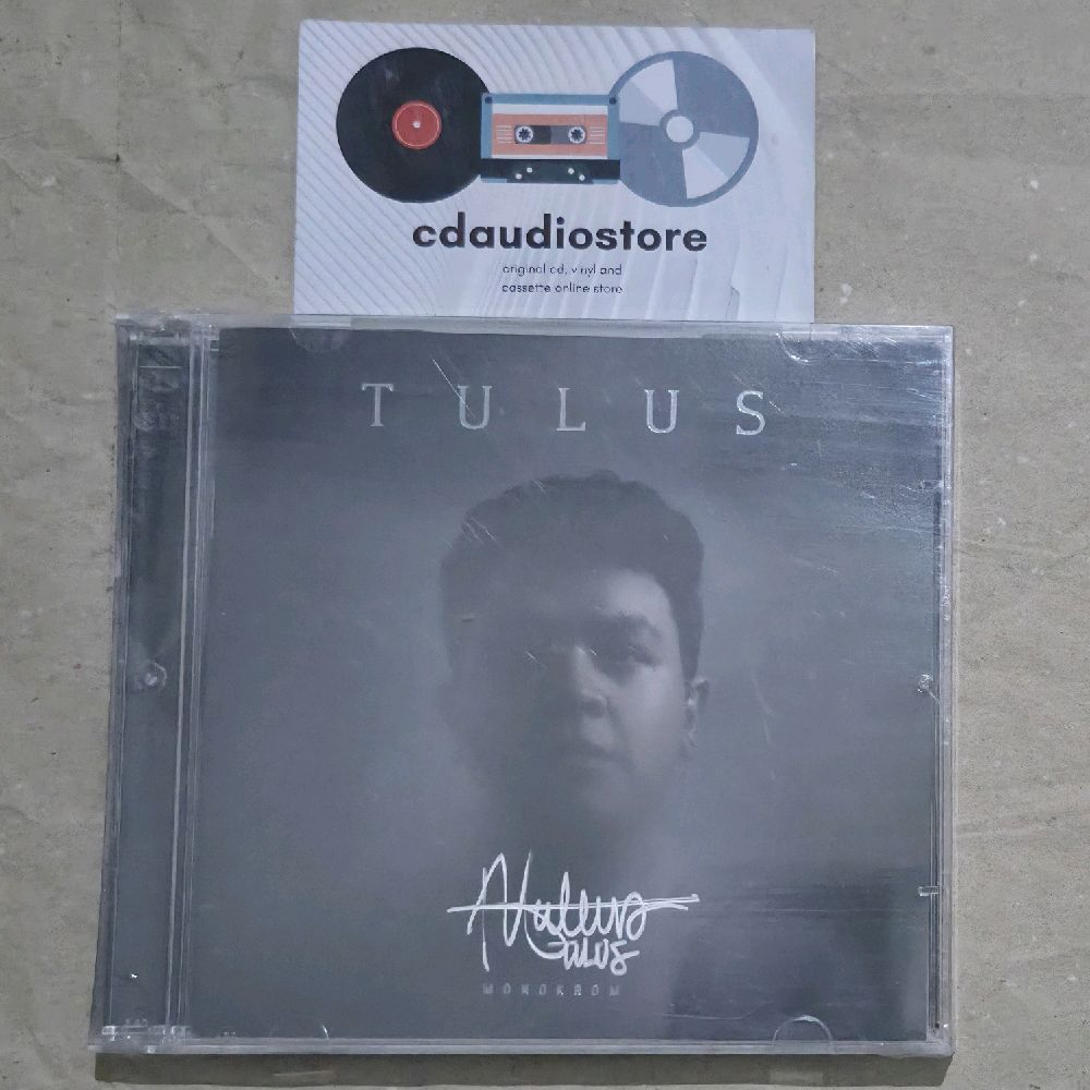 CD TULUS - MONOKROM TANDA TANGAN ASLI TULUS