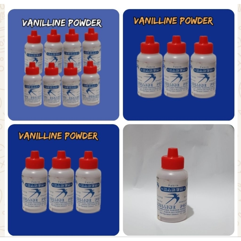 VANILLIN POWDER PERISA MAKANAN