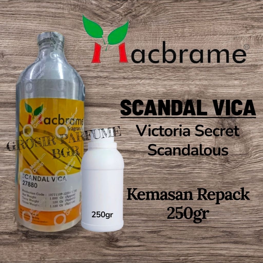 SCANDAL VICA MACBRAME/Victoria Secret Scandalous Repack 250gr
