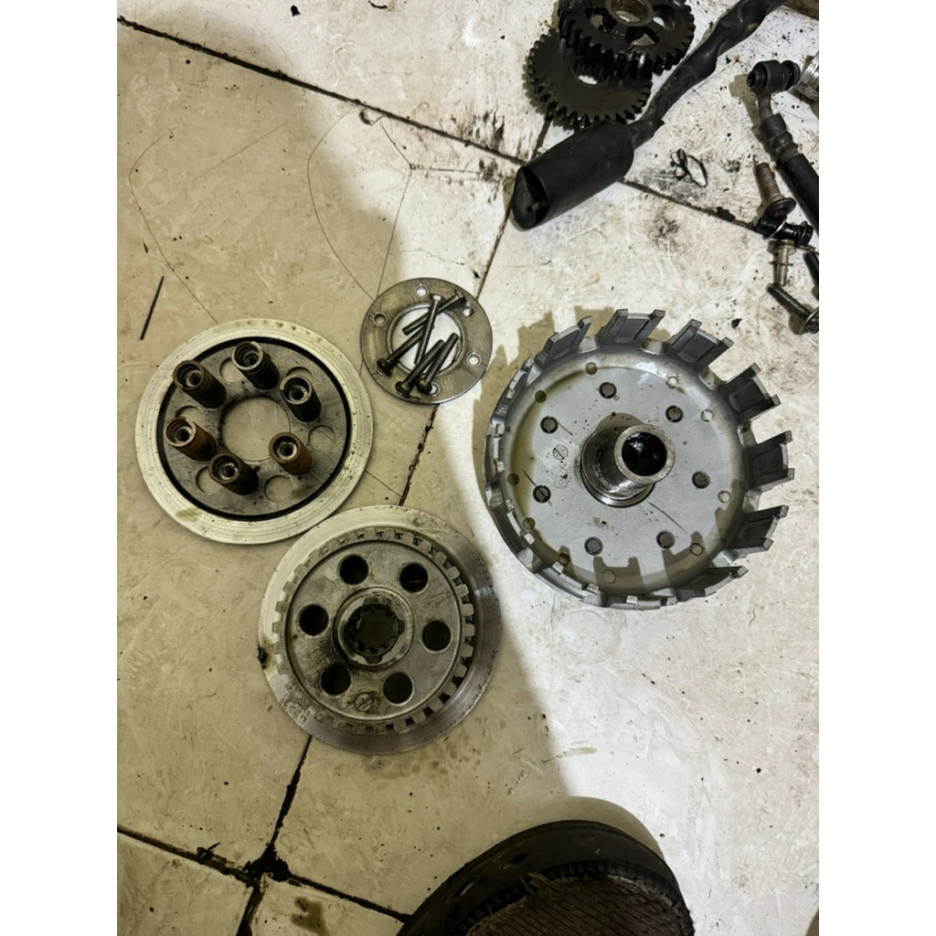 rumah kopling set kawasaki ninja 250 rr mono z250sl single satu silinder ronsel plat kampas kupling 