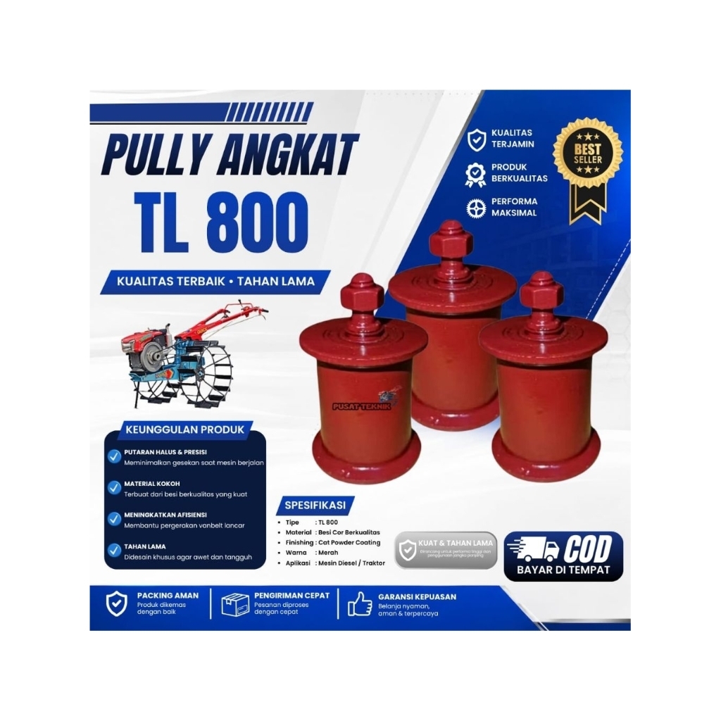 Termurah Dan Berkualitas Komponen Traktor Puli Angkat Puliey Angkat Traktor TL800/Pulley Tension TL8