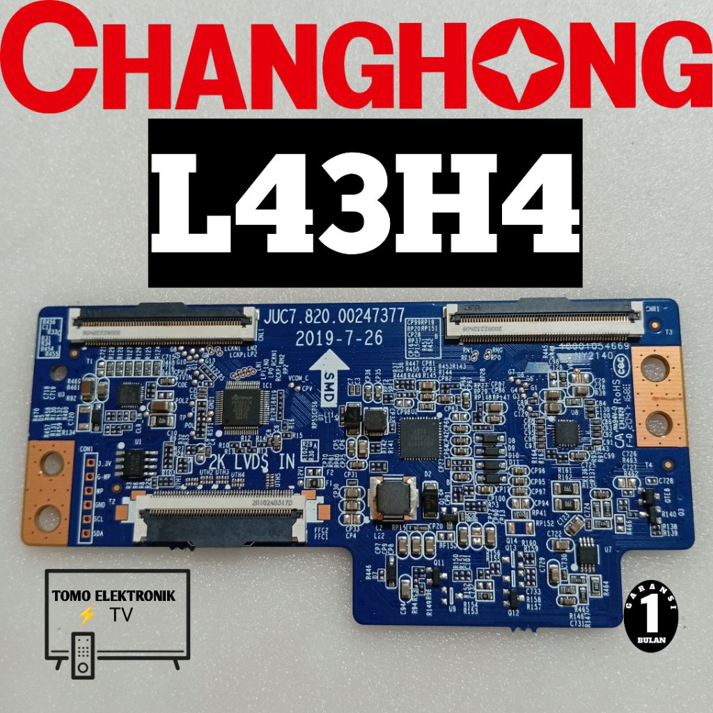 tcon tikon tv changhong L43H4 tikon tv changhong 43inch