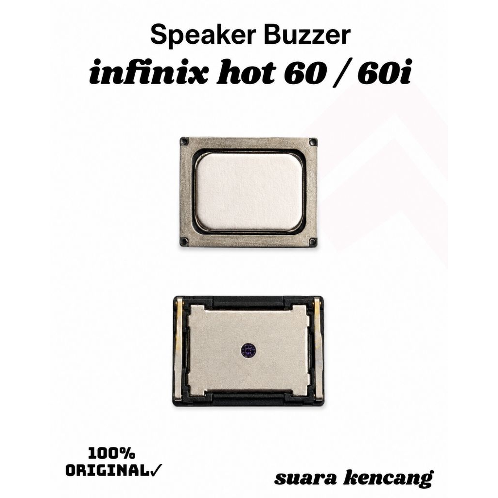 Speaker Buzzer untuk HP Infinix Hot 60 / Hot 60i Original | Loudspeaker Speaker Bawah Infinix Hot 60