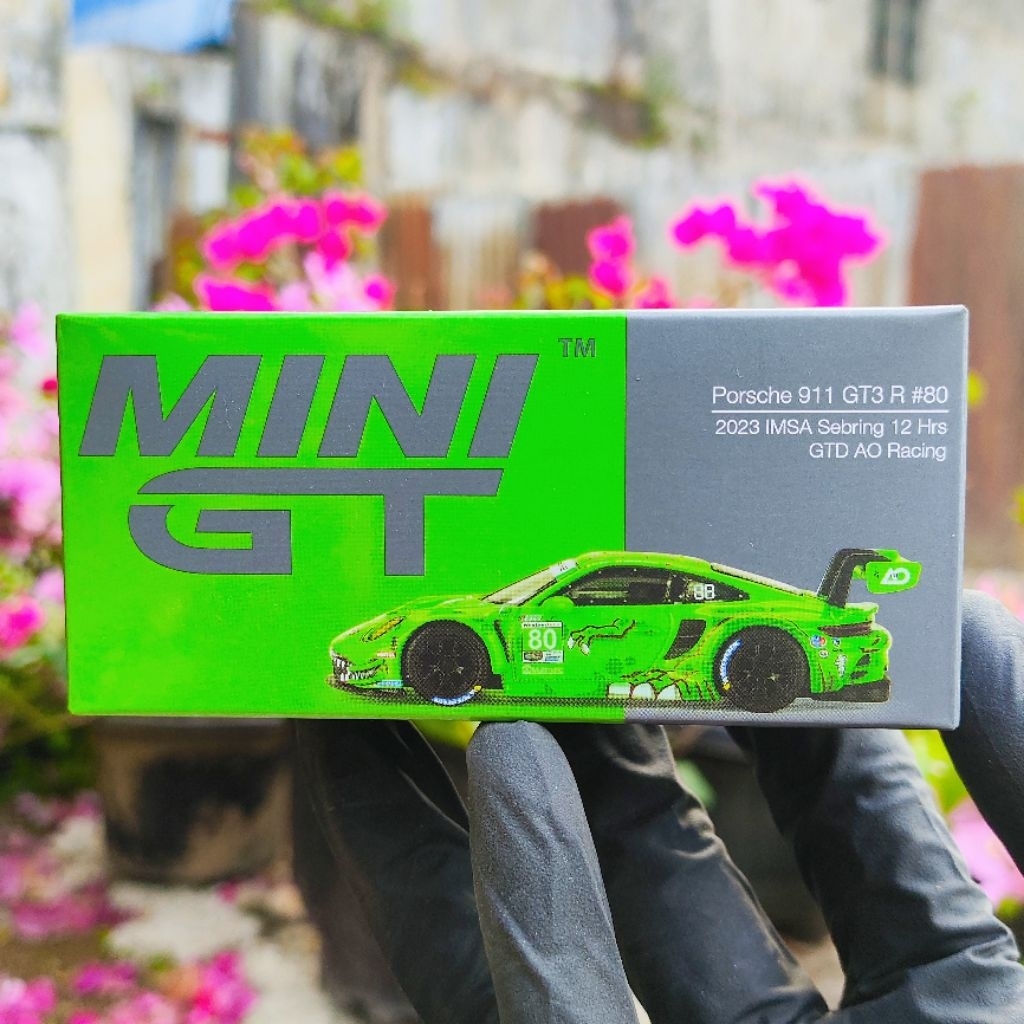 MINI GT PORSCHE 911 GT3 R REXY - FIRST EDITION