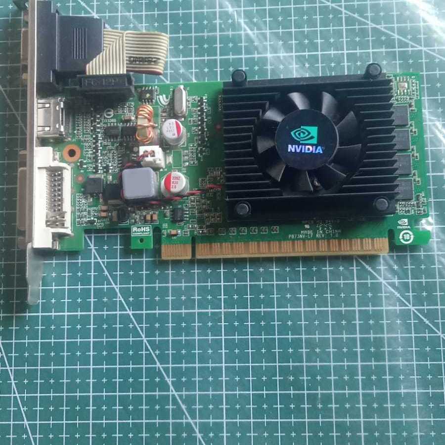 vga card nvdia 1gb ddr3 bekas berkualitas siap pakai bro