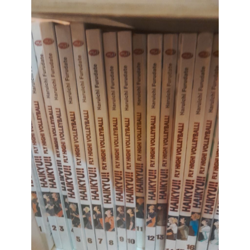 komik haikyuu 1-29 set