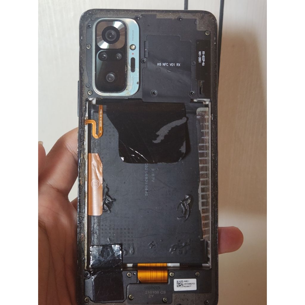 Mesin Redmi Note 10 Pro 6/64 Custom Rom Bonus Unit
