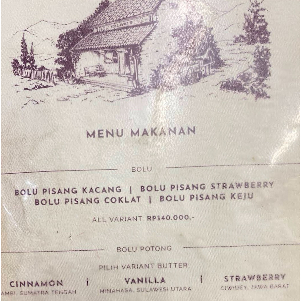 Bolu Pisang Tjilaki9 Khas Bandung. Fee jastip only.