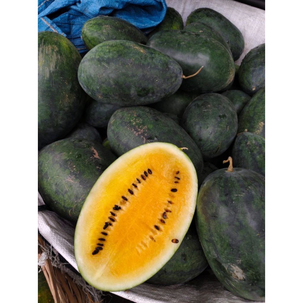 Buah Semangka Inul Merah Segar Manis, 1 Buah