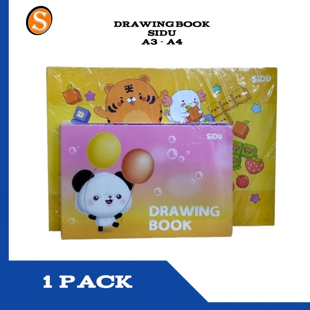 [1 PACK / 5 PCS] Sidu buku gambar / drawing book A4/Drawing book A3