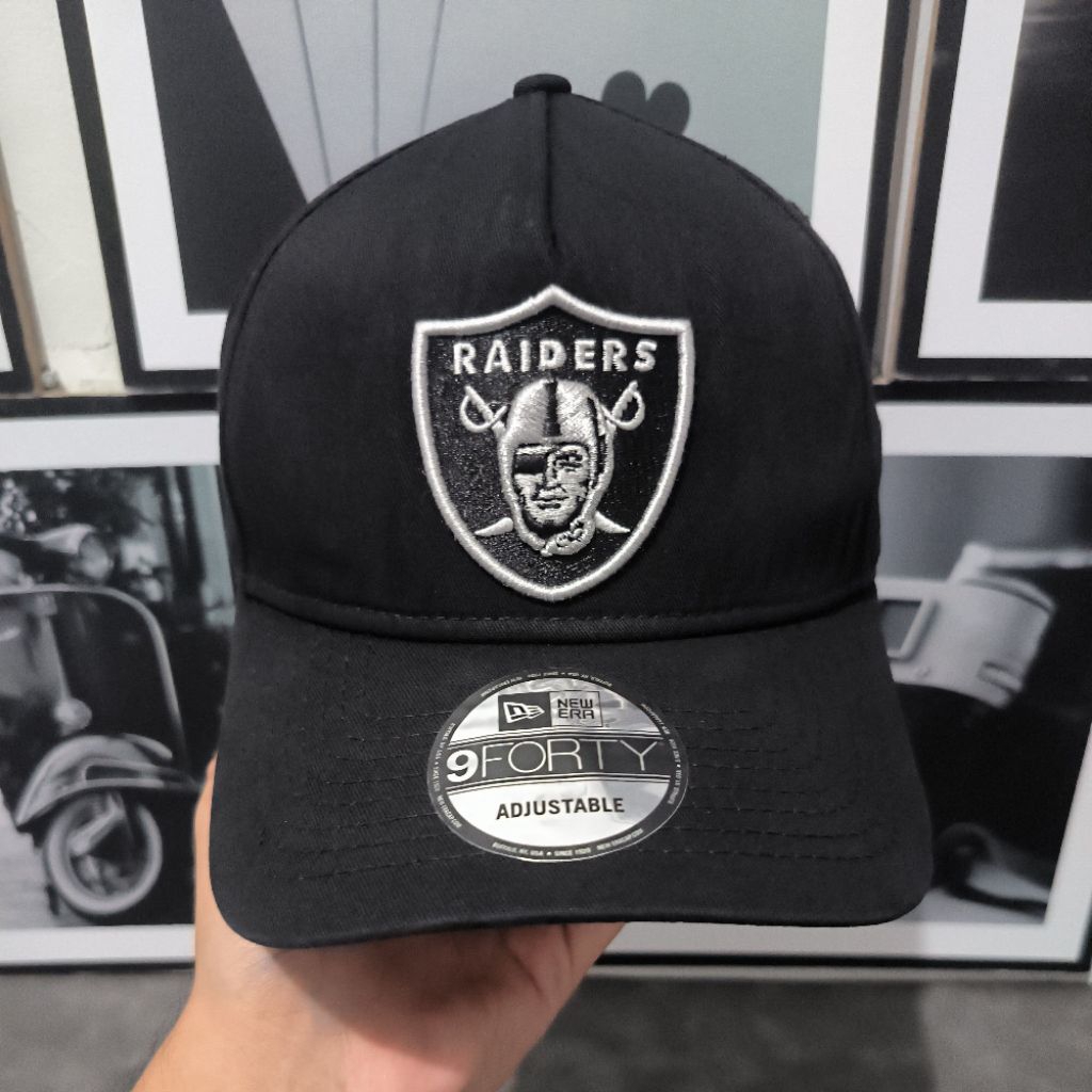 Topi New Era Raiders A Frame 9Forty Original