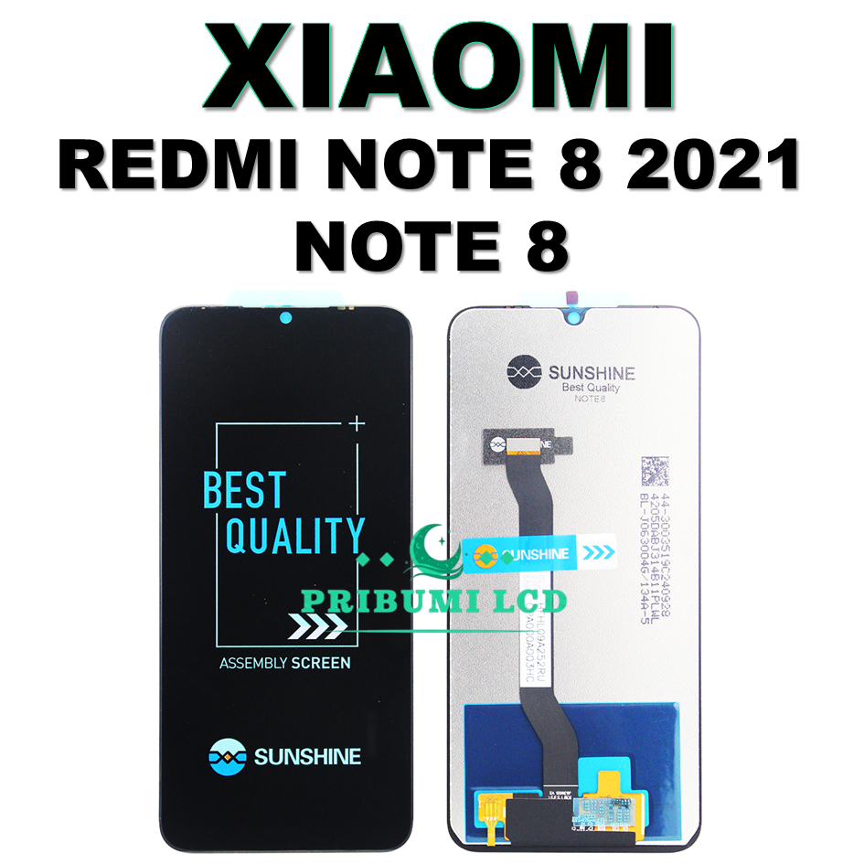 LCD TOUCHSCREEN XIAOMI REDMI NOTE 8 2021 / REDMI NOTE 8 ORIGINAL 100% FULLSET