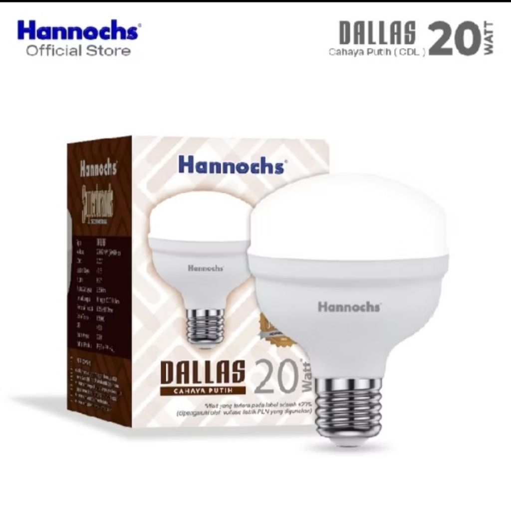 Lampu LED Hannochs Dallas 20 Watt