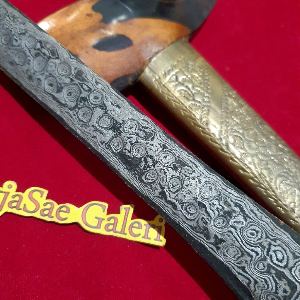 Keris Tilam Upih Udan Mas Tuban sepuh.