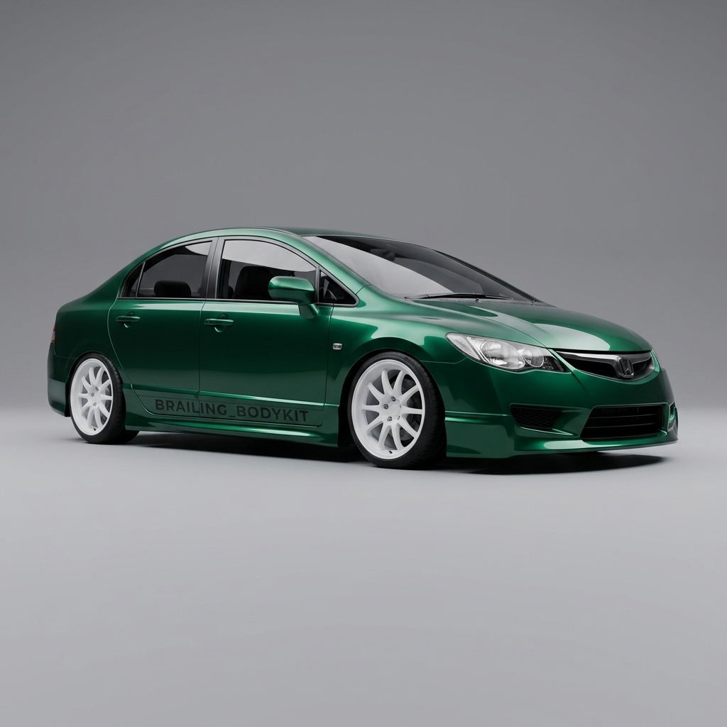 bodykit civic fd bodikit civic fd body kit civic fd GRADE-A