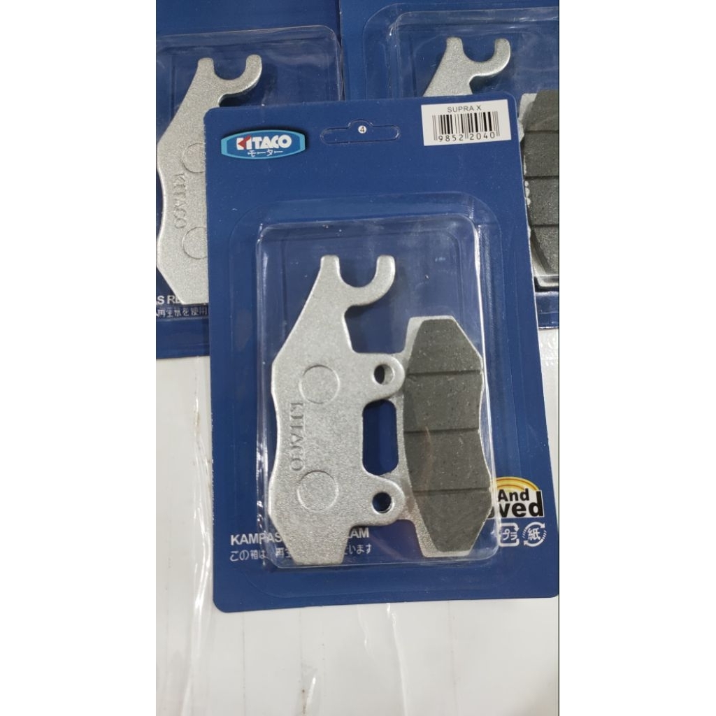 DISPAD/ KAMPAS REM DEPAN (KTC) SUPRA /X/FIT X/S/SUP X 125/KHARISMA