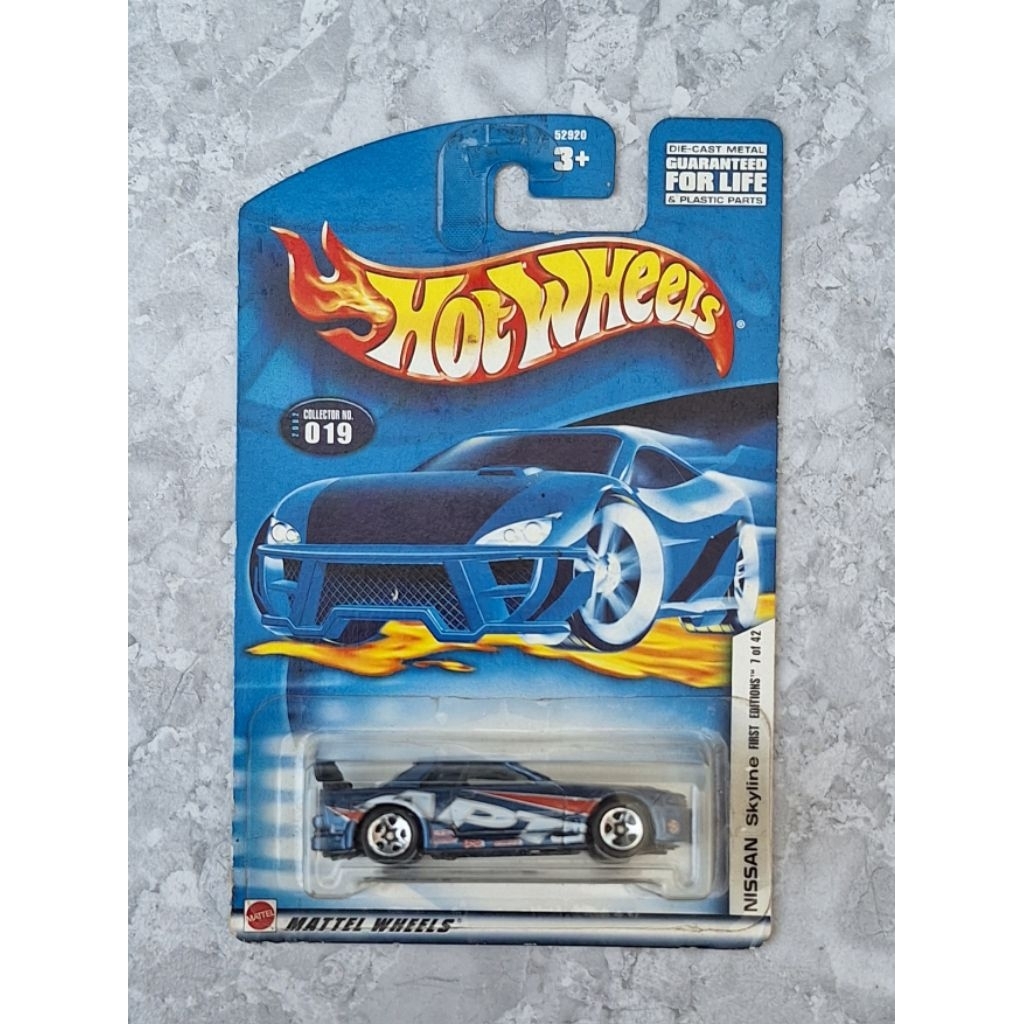 Hot Wheels Nissan Skyline First Editions GTR-R32 2002