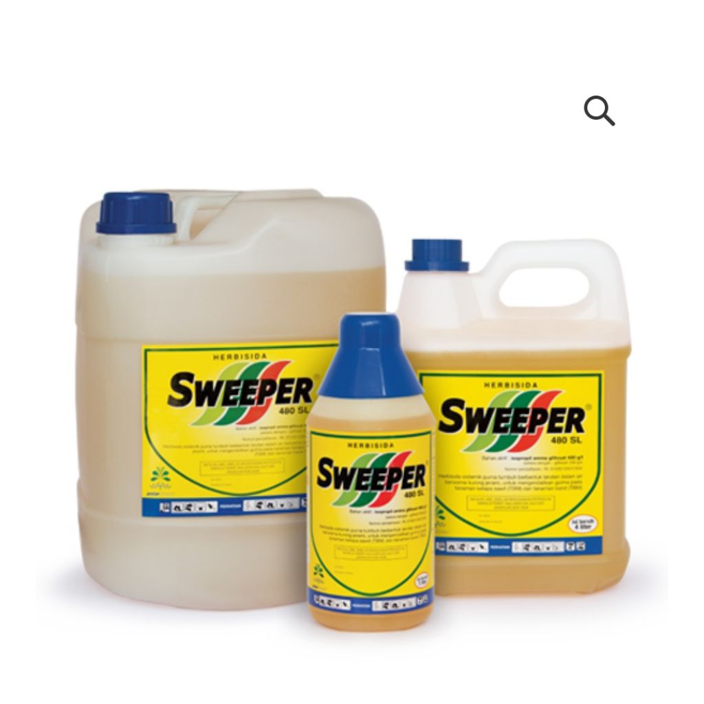 Herbisida SWEEPER 480 SL 1 Liter & 4 Liter Bahan aktif : isopropil amina glifosat 480 g/l