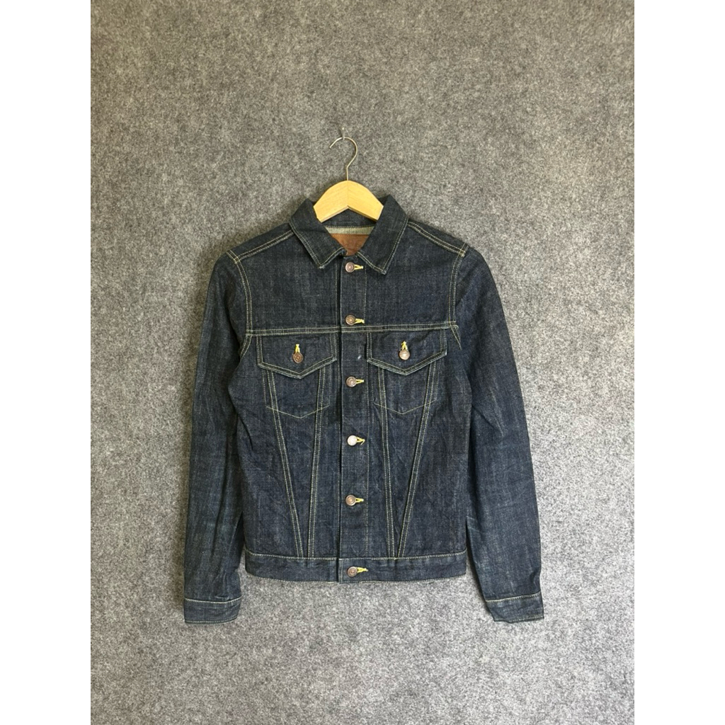 LAHC selvedge japanesebrand denim trucker jeans