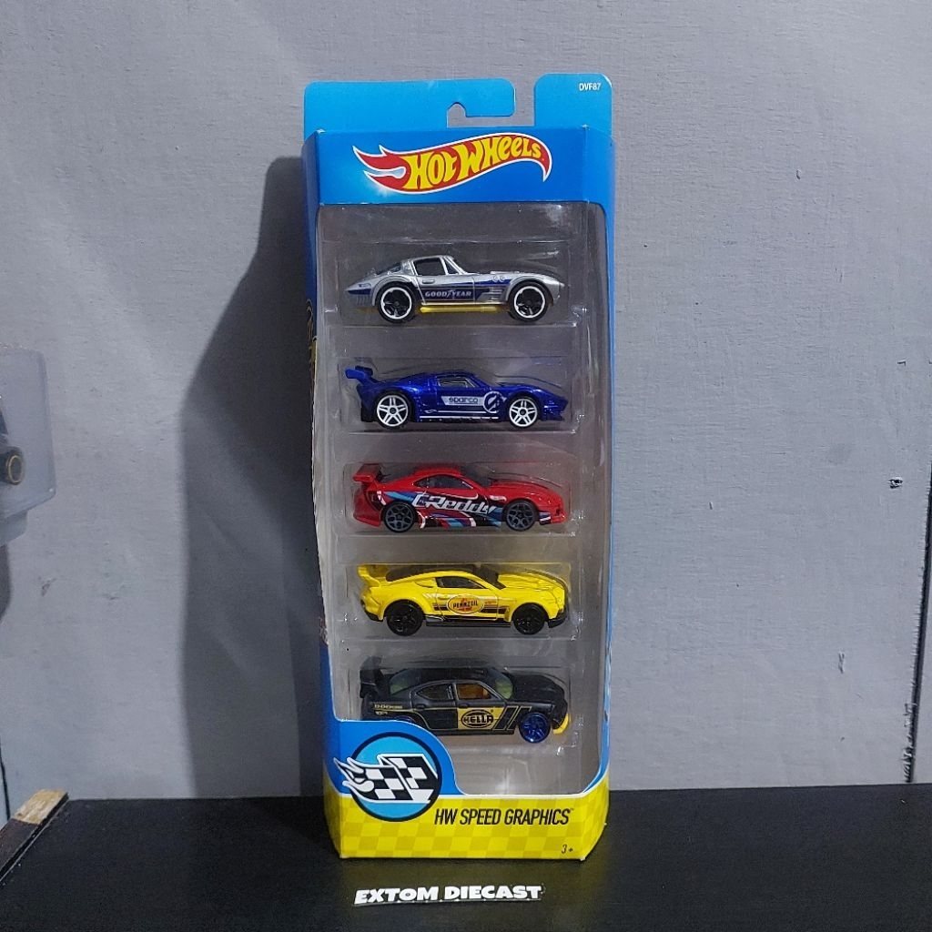 Hotwheels Giftpack 5 Toyota Supra MK4