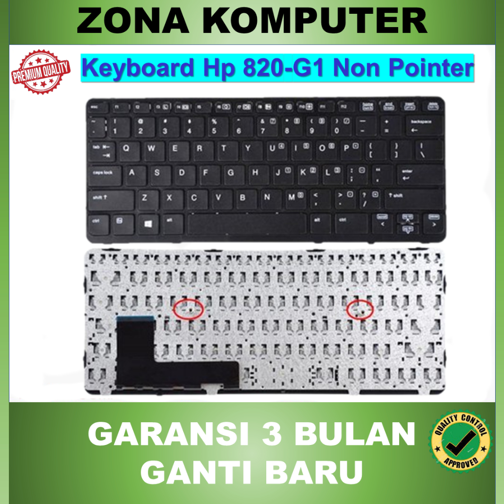 Keyboard Hp EliteBook 820-G1 720 G1 720-G2 720 G2 725-G1 725 G1 725-G2 725 G2