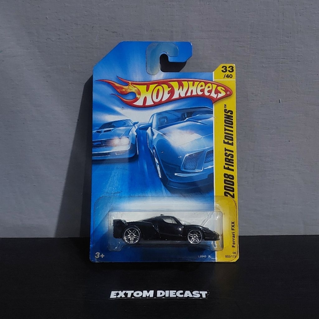 Hotwheels Ferrari FXX black Firs Edition