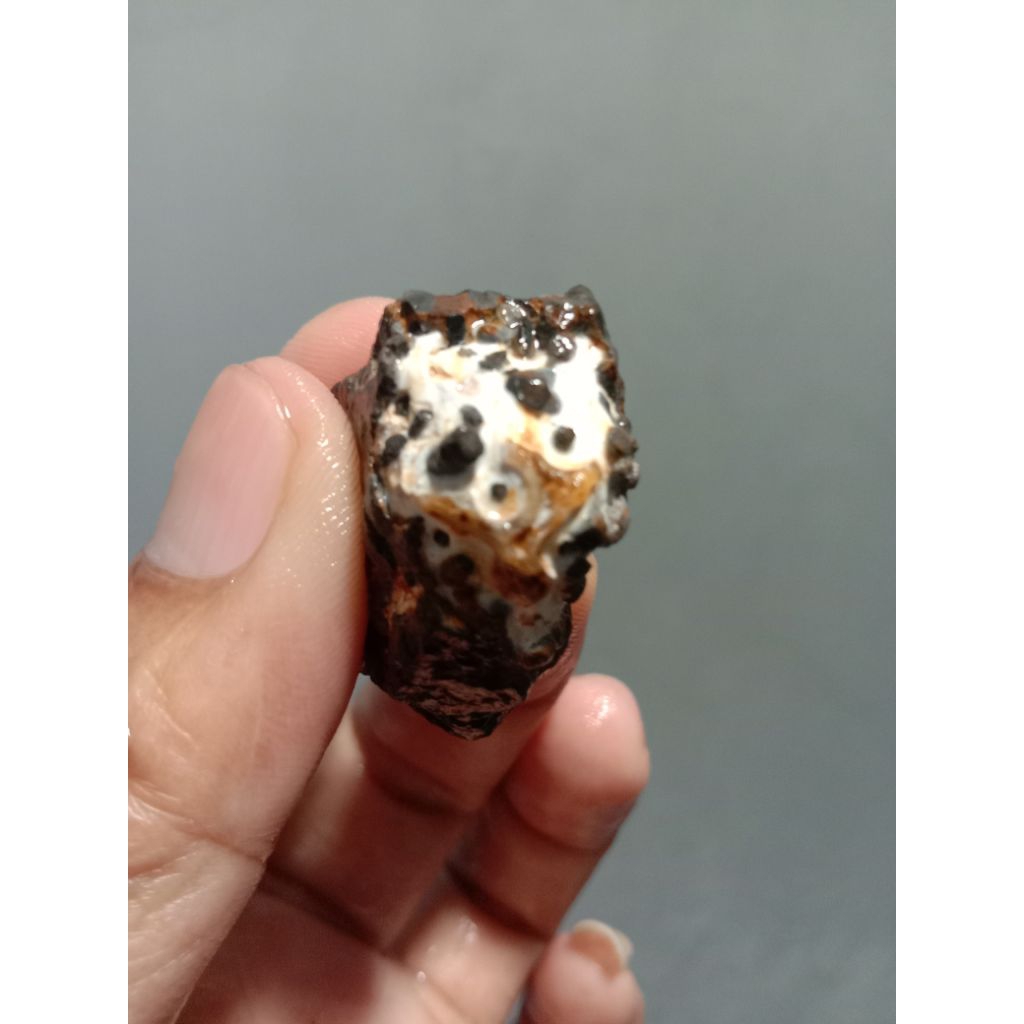 Rough Bahan Batu Akik Karang Nunggal Unik Antik