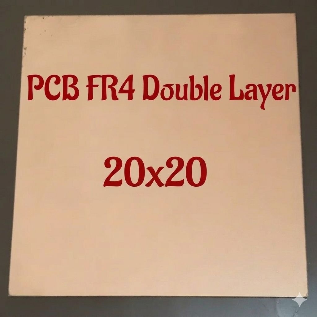 pcb double layer fiber tebal 1.6 mm fr4