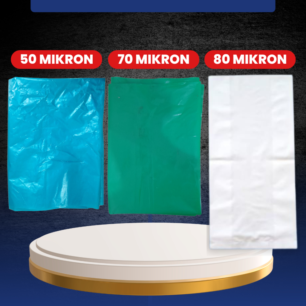 PLASTIK SILASE -  Plastik Silase Fermentasi Pakan Ternak 50 Dan 70 Mikron.