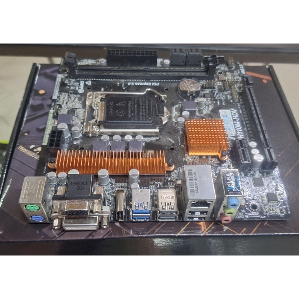 Motherboard H110 soket 1151 ASUS support gen 6 dan gen 7