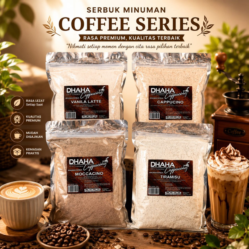 SERBUK MINUMAN, SERBUK MINUMAN ANEKA RASA, SERBUK MINUMAN PREMIUM 500grm