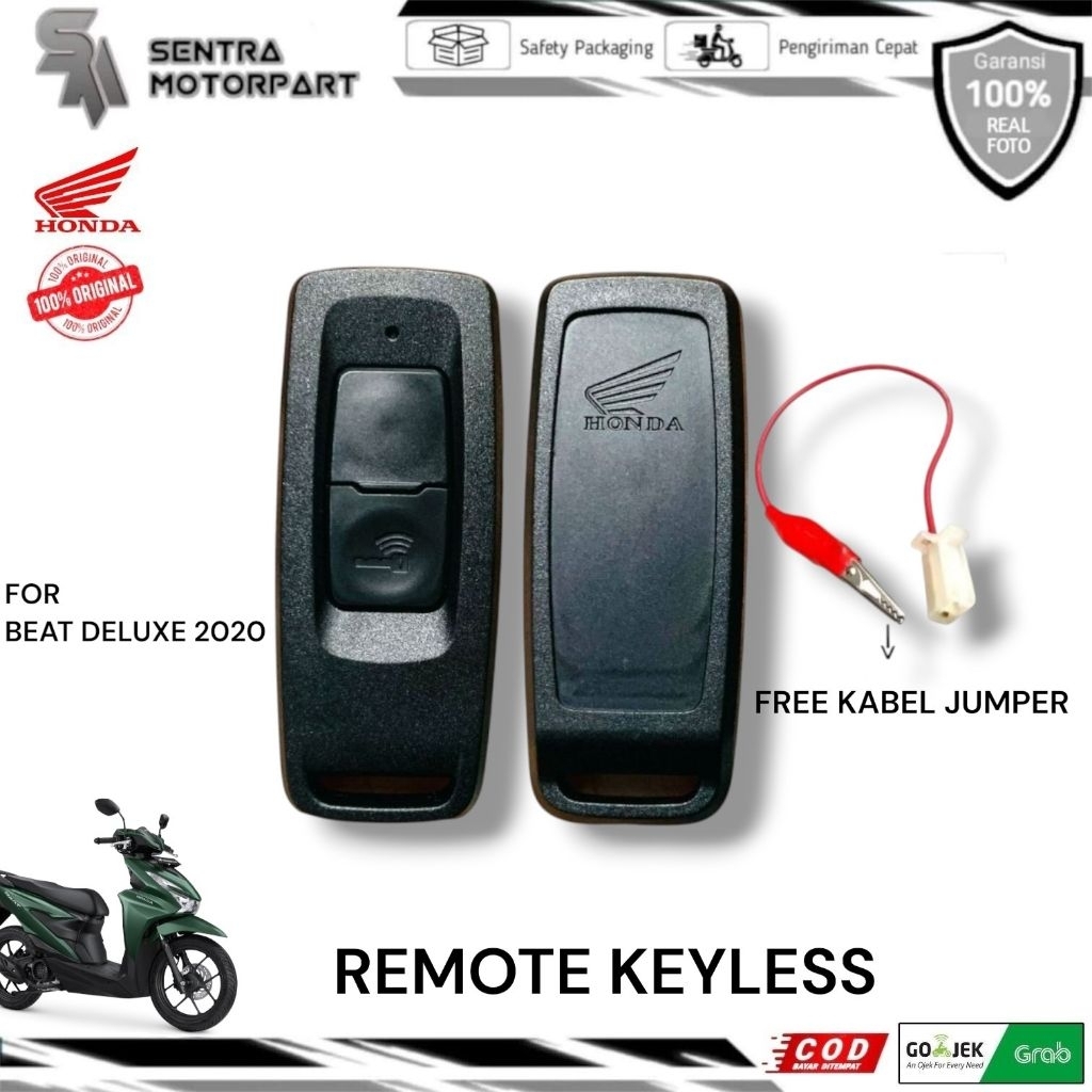 Remote remot kunci motor keyless Beat deluxe beat fi injeksi led 2020-sekarang