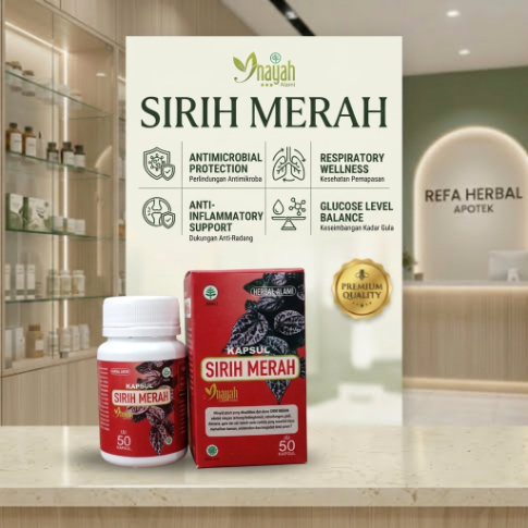 Kapsul Sirih Merah / Daun Sirih Merah ORIGINAL