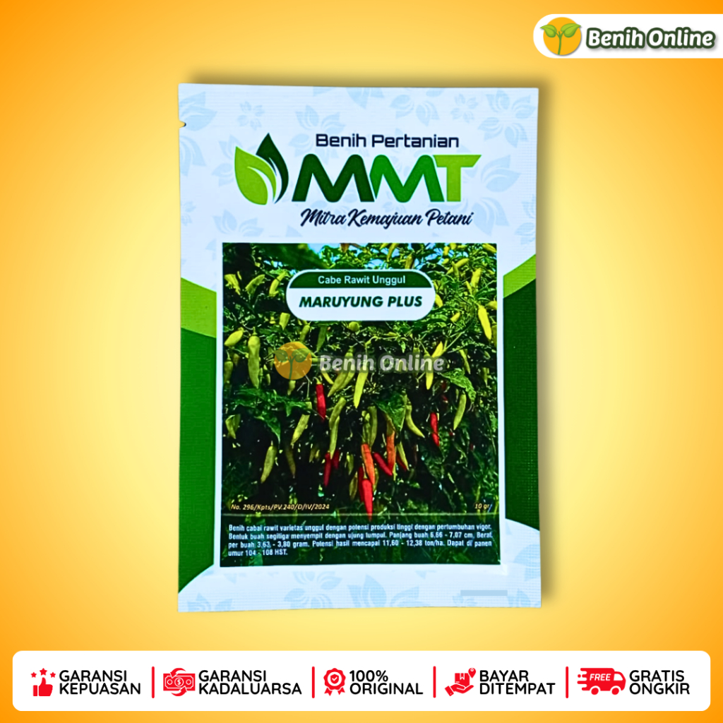 BENIH CABAI RAWIT MERAH MARUYUNG PLUS 10 GRAM - BENIH MERDEKA TANI