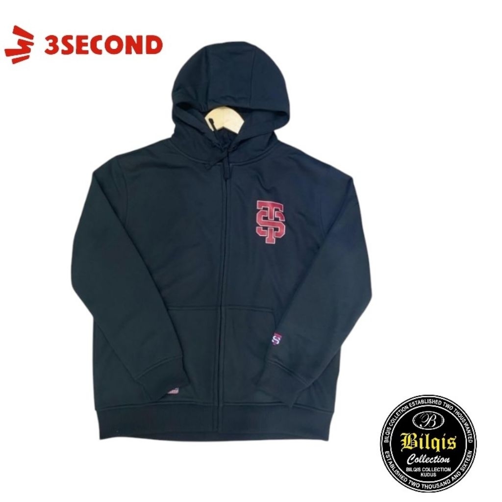 jaket 3second pria original