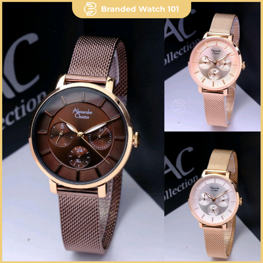 ORIGINAL Jam Tangan Wanita Alexandre Christie AC 2959 / AC2959 / 2959 / AC 2870 / AC2870 / 2870 / AC