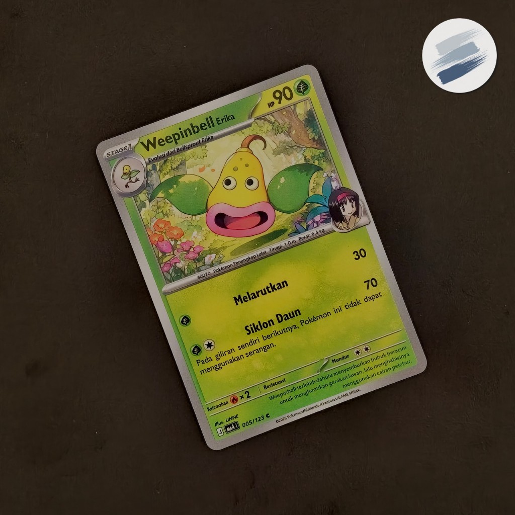 Weepinbell Erika C ma4 Ledakan Peniada Pokemon TCG Indonesia