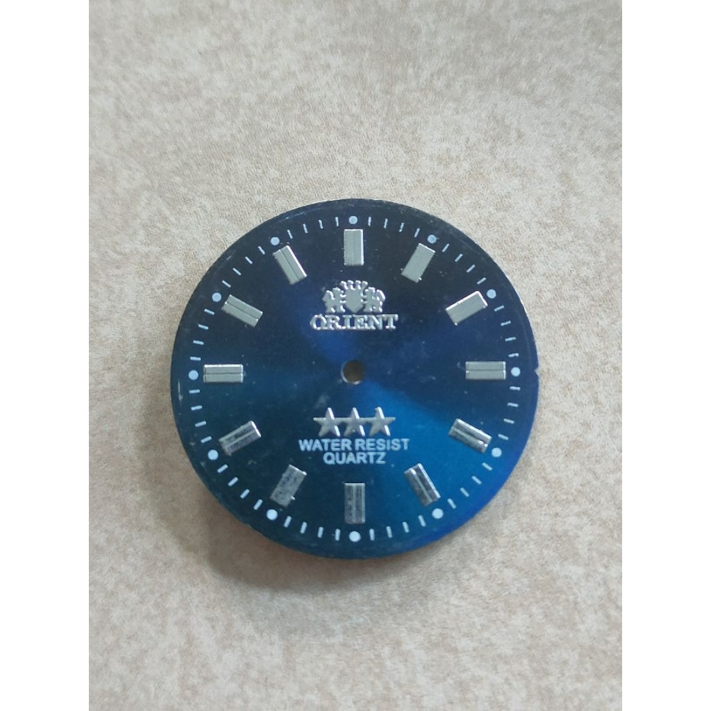 dial jam tangan orien ukuran 29.mm bekas no29 29