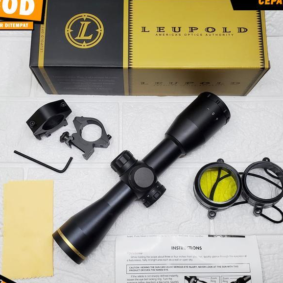 Leupold 4X32 Leupold Vx-Iii 4X32 Fix Zo-Om Ring Gold Import
