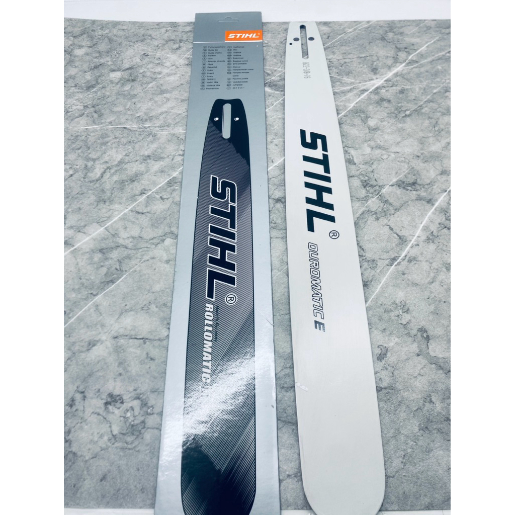 Bar Chainsaw STIHL 22 Inch ORIGINAL - Guide Bar Stihl 22" Asli Laser Sperpart Senso