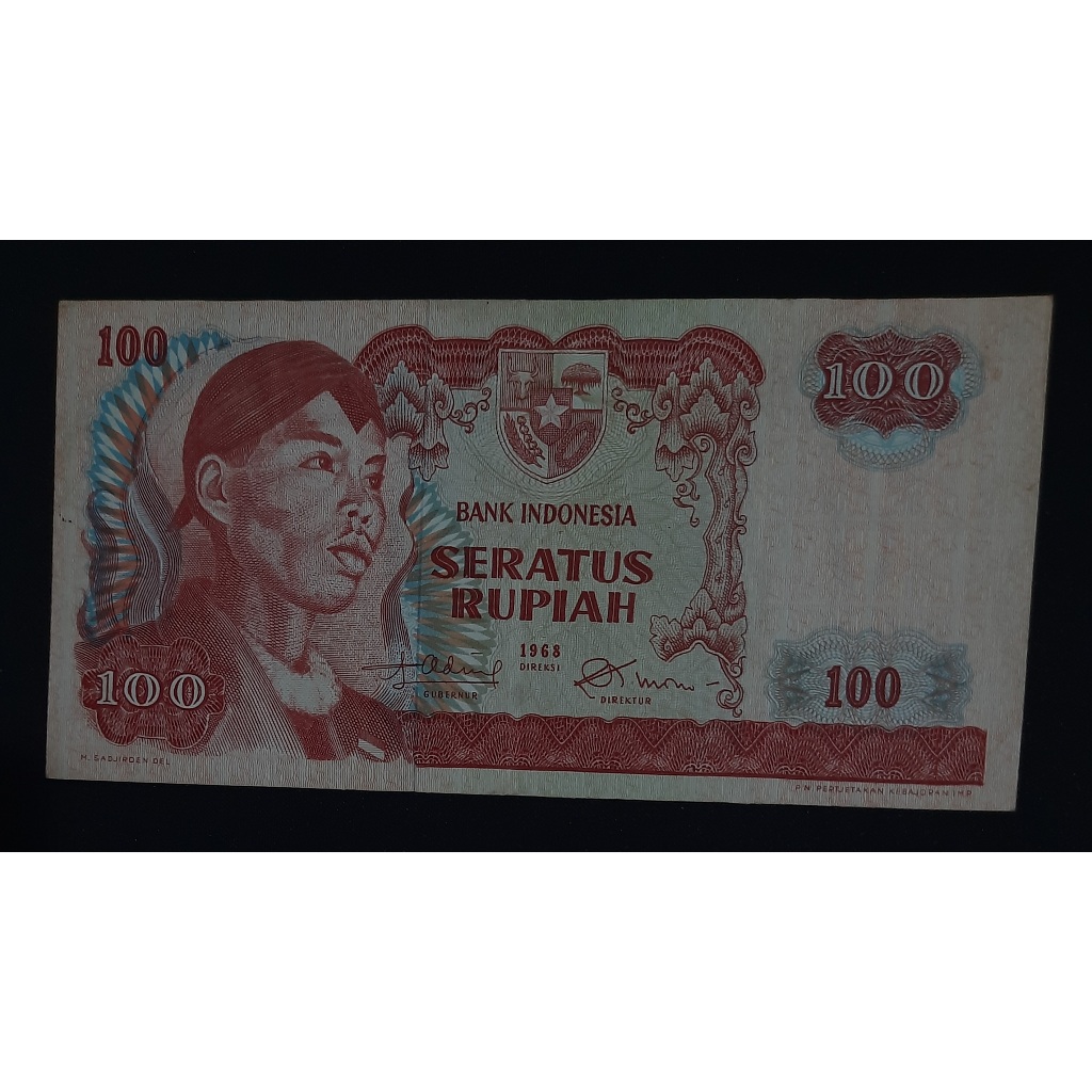 [BACA DESKRIPSI] Uang Kuno Indonesia 100 Rupiah Soedirman