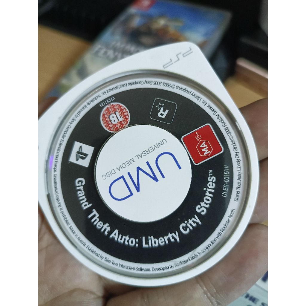 UMD PSP GTA Liberty City Stories | Kaset PSP seri 1000 2000 3000 original