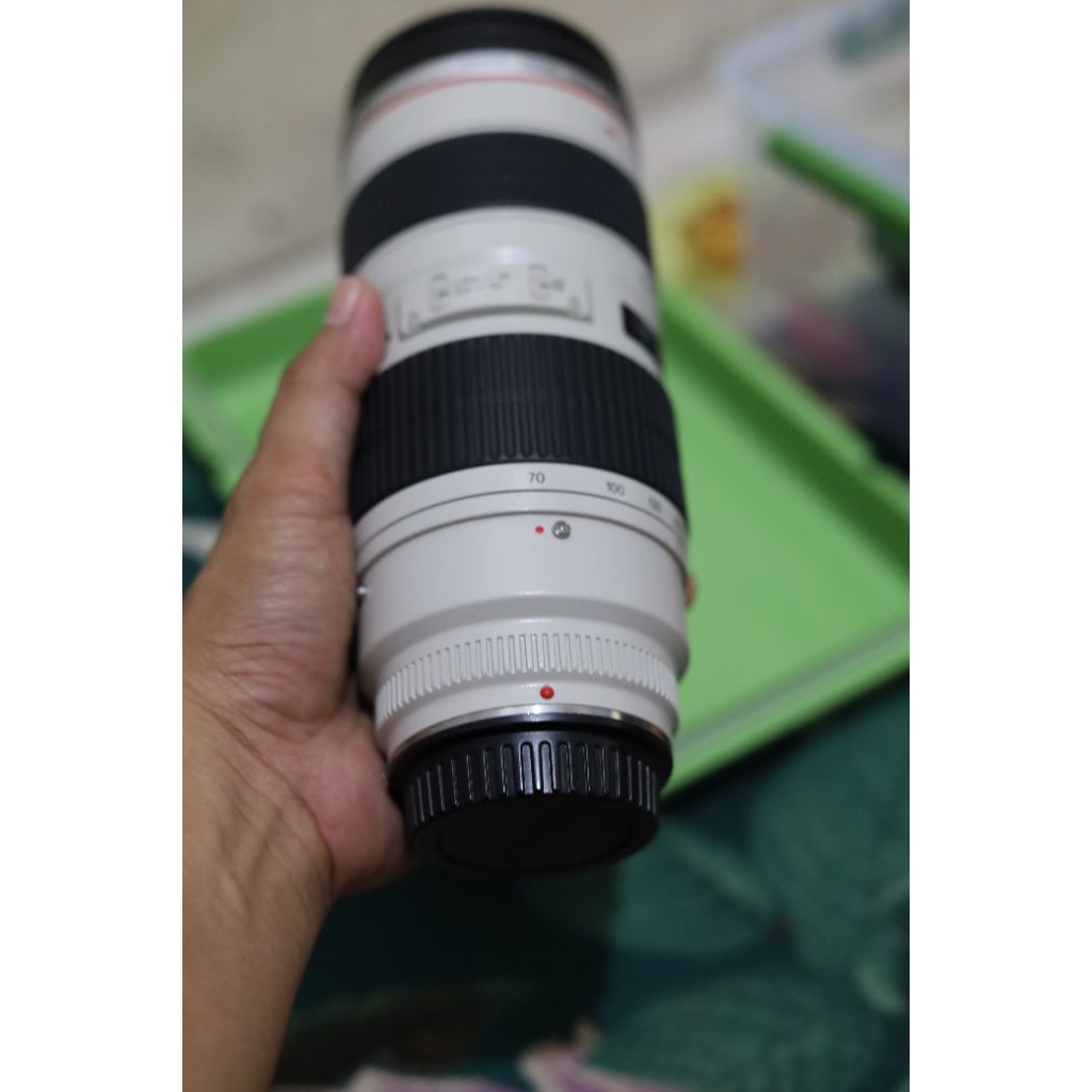 Lensa Canon 70 200 F2.8 L non Is
