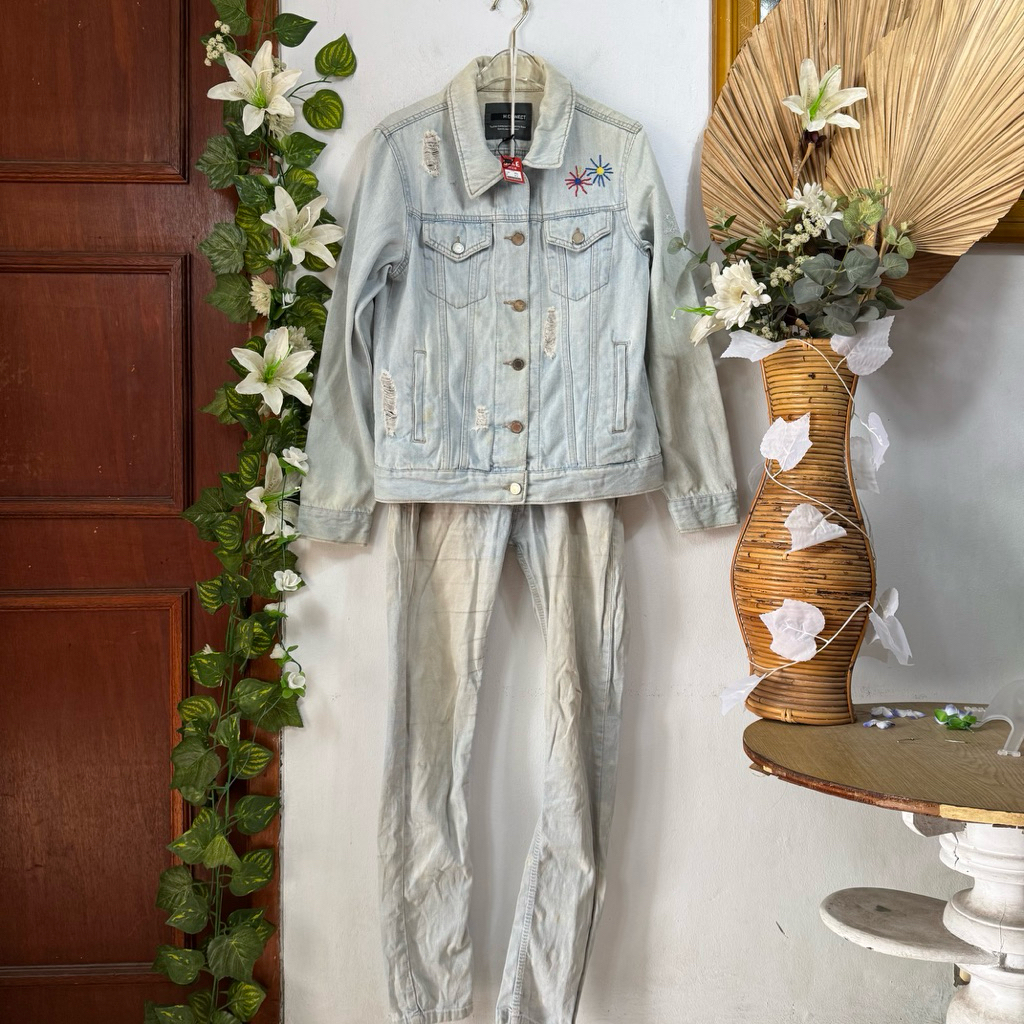 Set Jeans Outer Celana