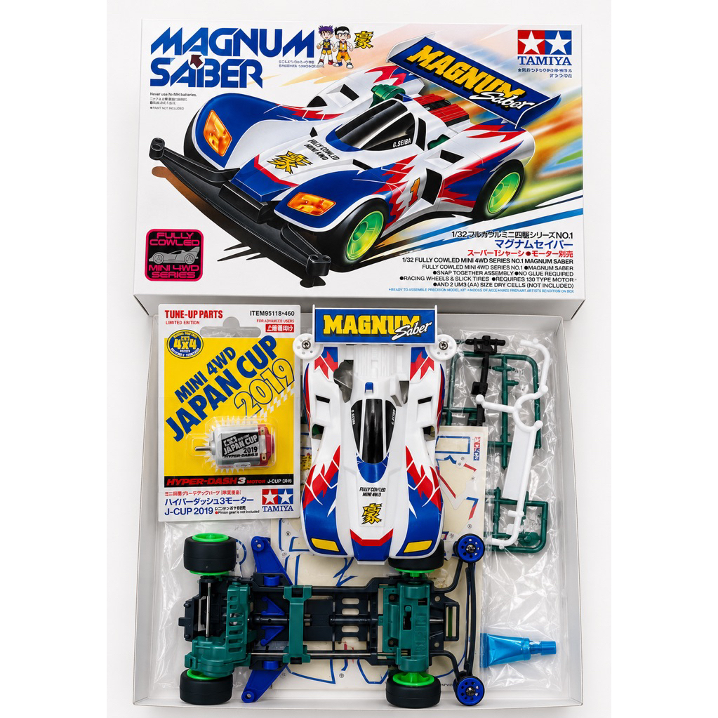 TAMIYA Magnum Saber Super-1 Original Gen 1 Rare MIP