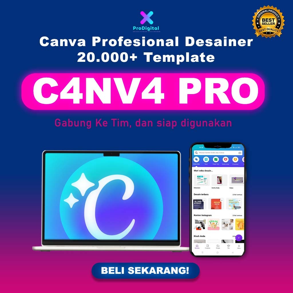 CANVA PRO TEMPLATE PREMIUM 20.000+ SIAP PAKAI